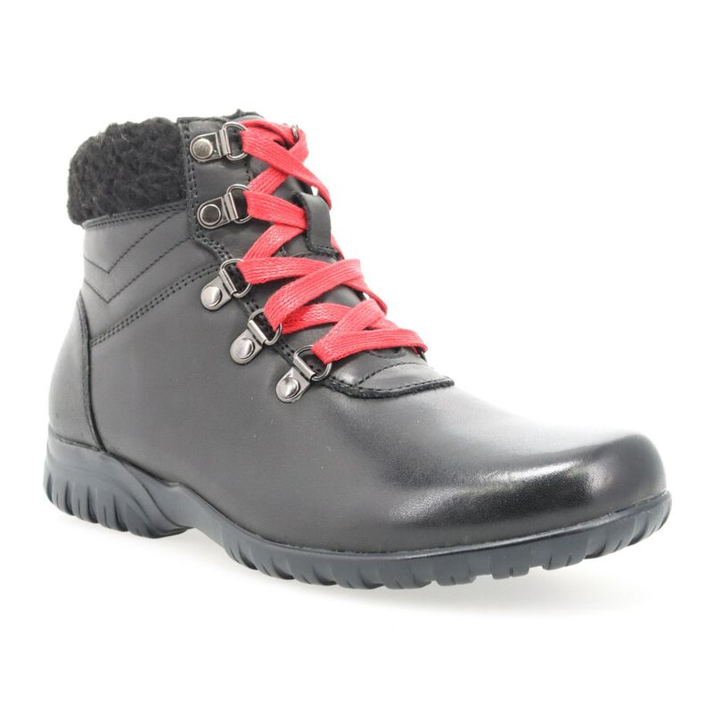 プロペット レディース シューズ ブーツ・レインブーツ アンクル レザー Propet Dasher Women's Leather Ankle Boots Black ブラック