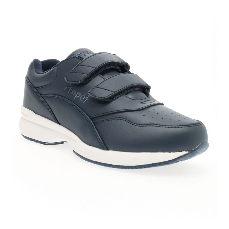 労働者階級愛玩動物 レディース シューズ スニーカー なめし革 Propetour Walker Women\u0027s Leather Sneakers Navy 米国海軍