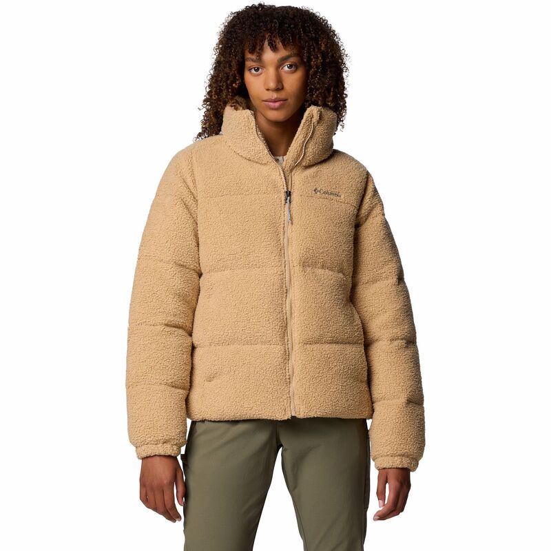 コロンビア レディース アウター ジャケット・ブルゾン Women's Columbia Puffect Sherpa Puffer Jacket Canoe