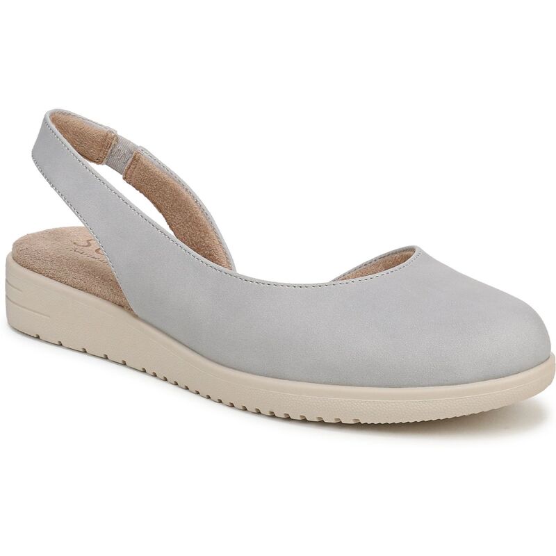 ソウルニュトライザー レディース シューズ サンダル SOUL Naturalizer Idea Dorsay Women'slingback Flats Lunar Stone Gray グレー