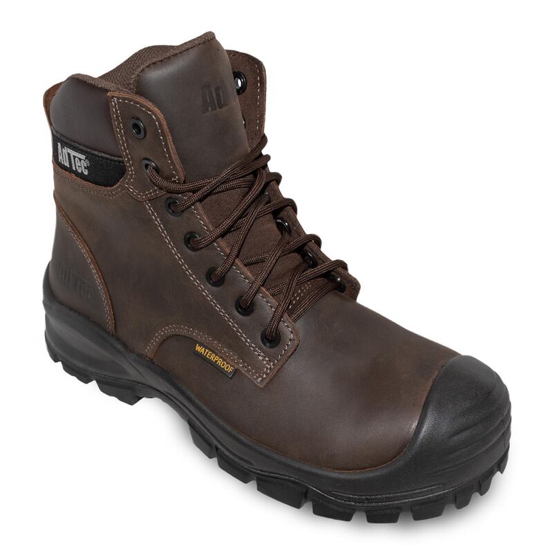 アドテック メンズ シューズ ブーツ・レインブーツ AdTec Men Work Boots Brown ブラウン