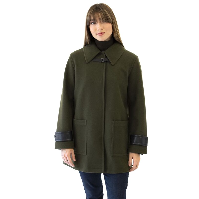 ナインウェスト レディース アウター 上衣・上衣 厚地の外套 Women\u0027s Nine Westoggle Coat Olive オリーブ