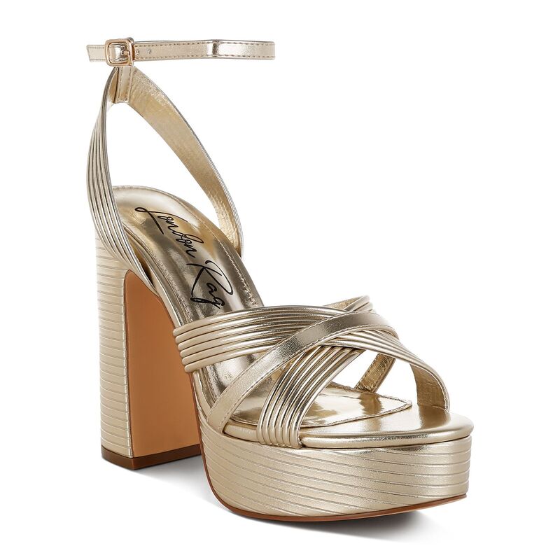 ロンドンラグ レディース シューズ パンプス サンダル London Rag Socialite Women\u0027sandals Gold ゴールド