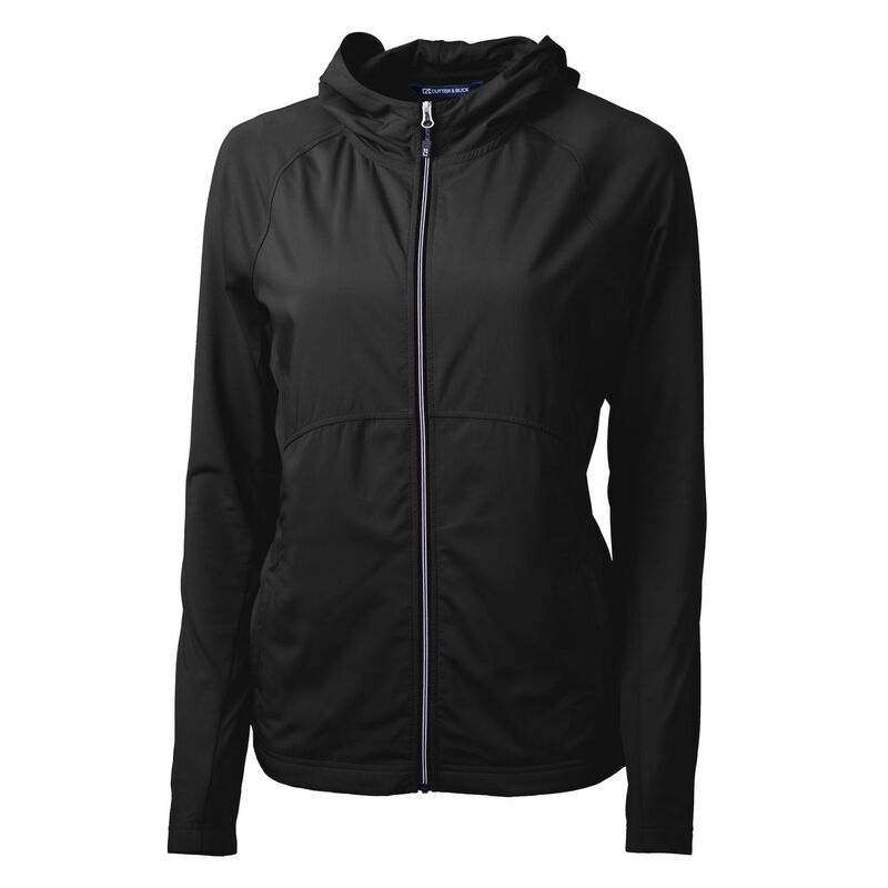 カッターアンドバック レディース アウター ジャケット・ブルゾン ニット Cutter \u0026 Buck Adapt Eco Knit Hybrid Recycled Womens Full Zip Jacket Black ブラック