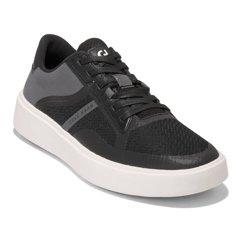 コールハーン メンズ シューズ スニーカー Cole Haan Grand Crosscourt Winner Men'sneakers Black Gray Pinstripe ブラック