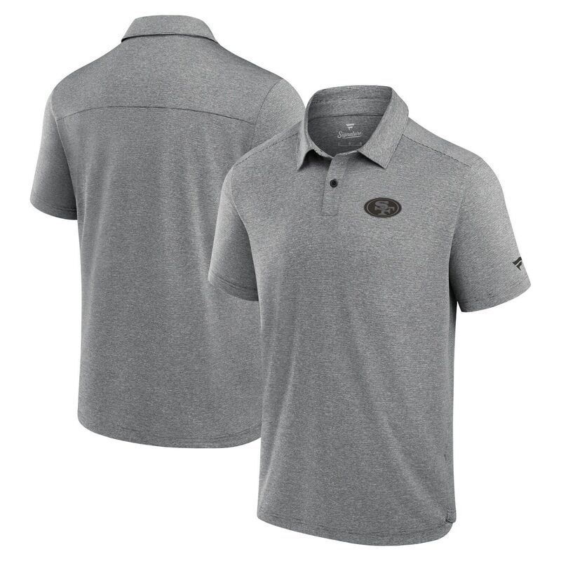 ファナティクス メンズ トップス Tシャツ ポロシャツ Men's Fanatics Black San Francisco 49ers Front Office Tech Polo 49r Black ブラック|ReVida 店