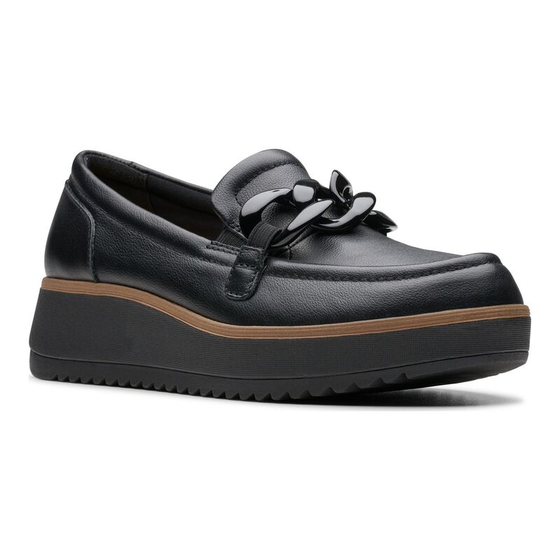 クラークス レディース シューズ スリッポン・ローファー レザー Clarks Zylah May Women's Leather Slip-On Shoes Oxford 23,288円
