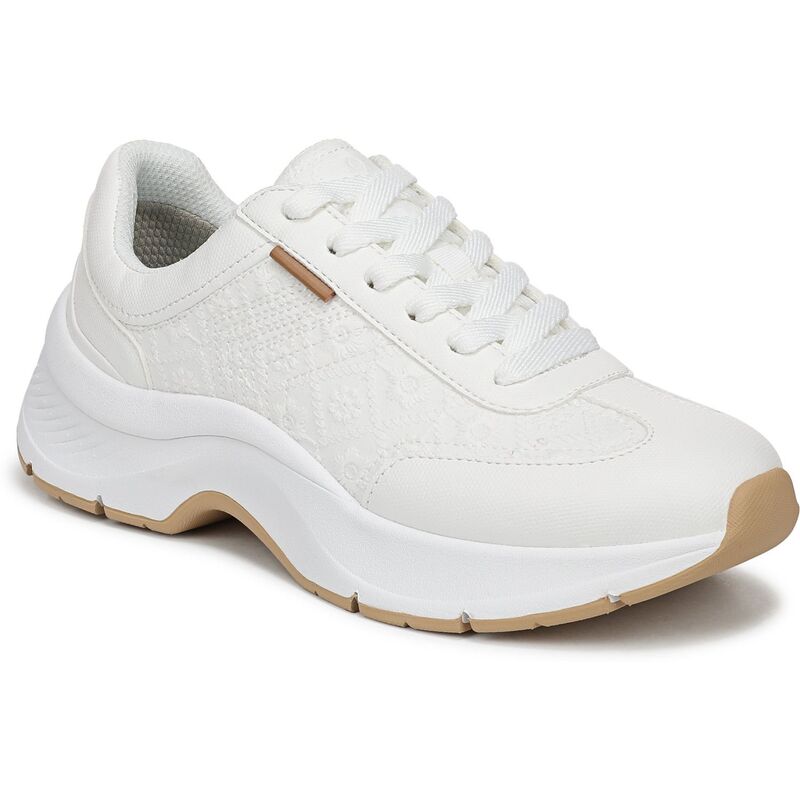 ドクター・ショール レディース シューズ スニーカー レース Dr. Scholl's Walk Mode Women's Lace-Up Shoes White ホワイト｜ReVida 店
