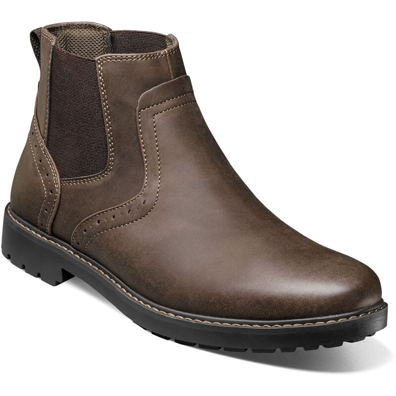 ノンブッシュ メンズ シューズ ブーツ・レインブーツ チェルシーブーツ チェルシー Nunn Bush Delton Men Chelsea Boots Brown ブラウン