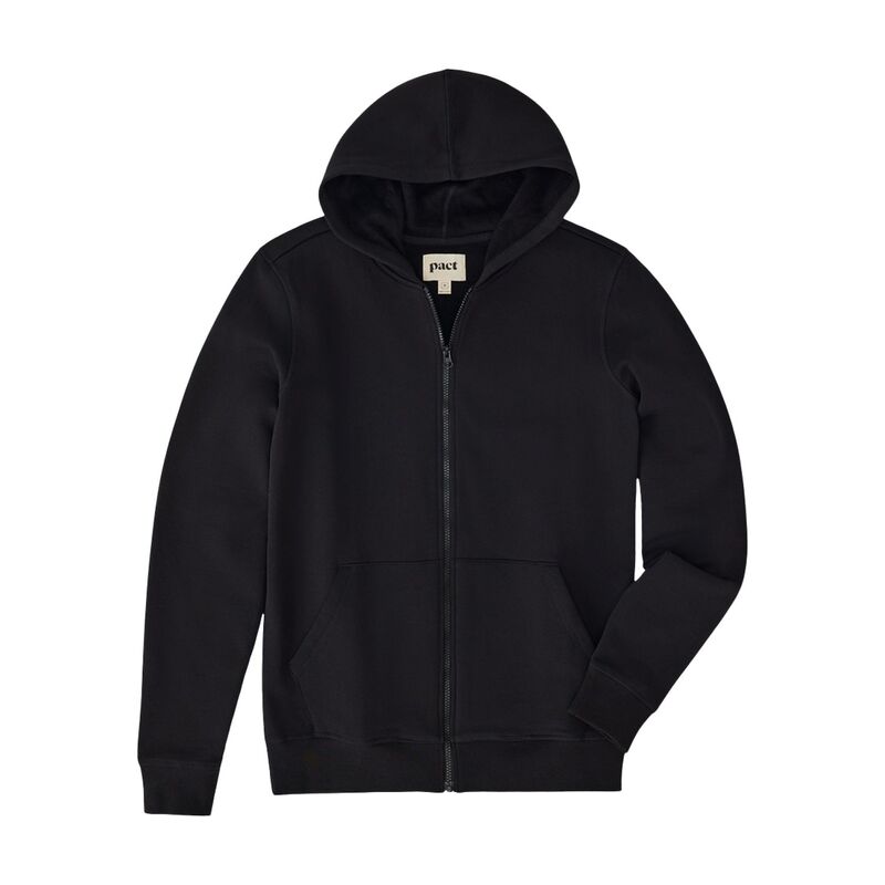 パクト メンズ アウター ニット・セーター フリース パーカー Pact Cloud Brushed Fleece Zip Hoodie Black ブラック 20,610円