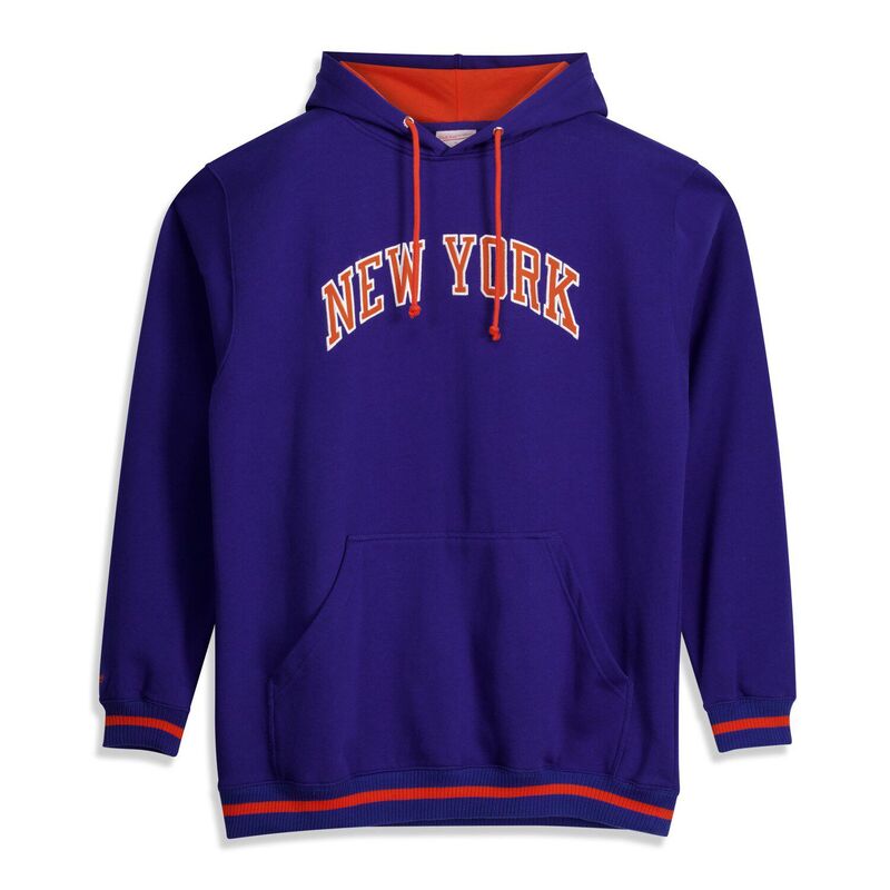 ミッチェル&ネス メンズ トップス Tシャツ トール パーカー Men's Mitchell & Ness Blue New Yorknicks Hardwood Classics Big & Tall Hoodie Kni Blue ブルー
