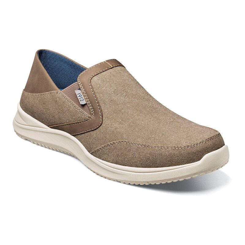 ノンブッシュ メンズ シューズ スリッポン・ローファー Nunn Bush Conway EZ Men'slip-On Shoestone ストーン｜ReVida 店