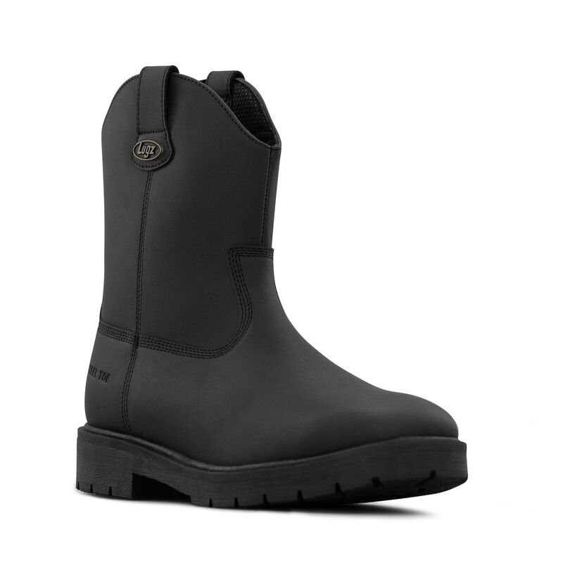ラグズ メンズ シューズ ブーツ・レインブーツ Tシャツ Lugz Duster Men'steel Toe Boots Black ブラック 15,961円