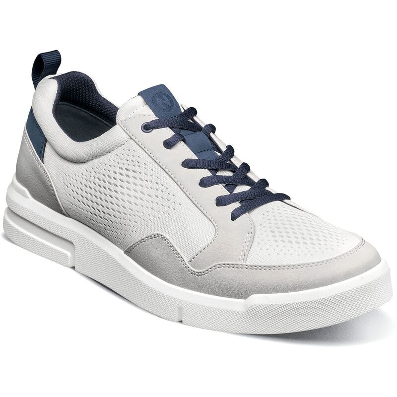 ノンブッシュ メンズ シューズ スニーカー Nunn Bush Kore City Rally Men's Moc Toe Sneaker White Multi ホワイト