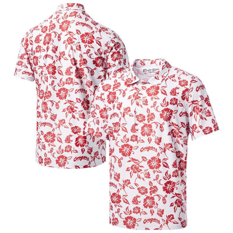 レインスプーナー メンズ トップス Tシャツ ポロシャツ Men's Reyn Spooner White Washington State Cougars Pua Performance Polo Wsc White ホワイト｜ReVida 店
