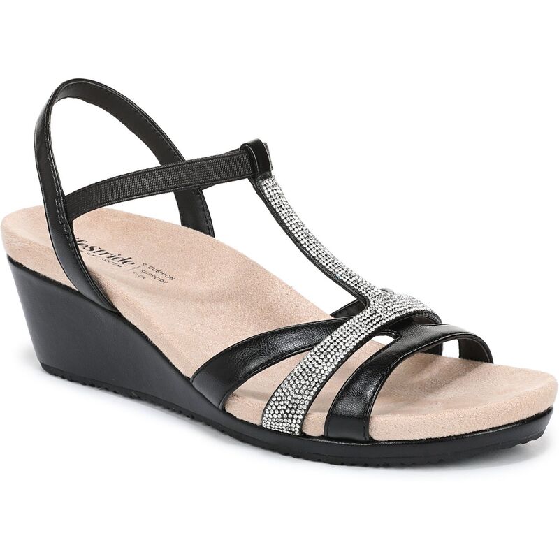 ライフストライド レディース シューズ サンダル LifeStride Mimosa Women'sandals Black ブラック|ReVida 店