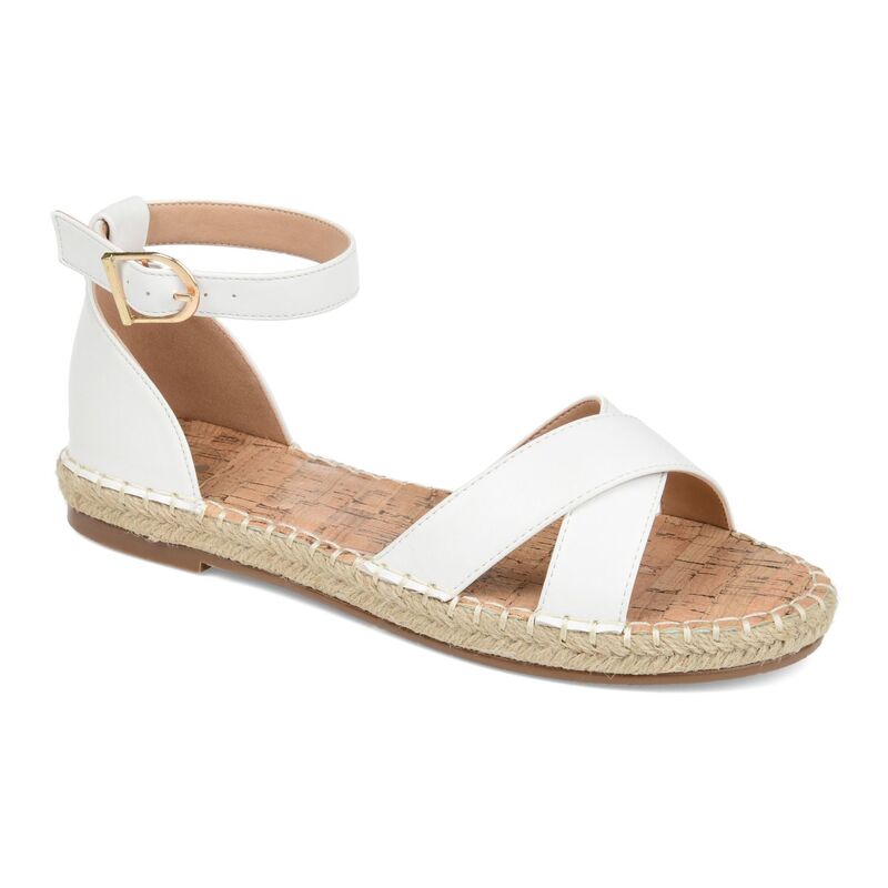 ジャーニー レディース シューズ サンダル Journee Lyddia Women'sandals White ホワイト