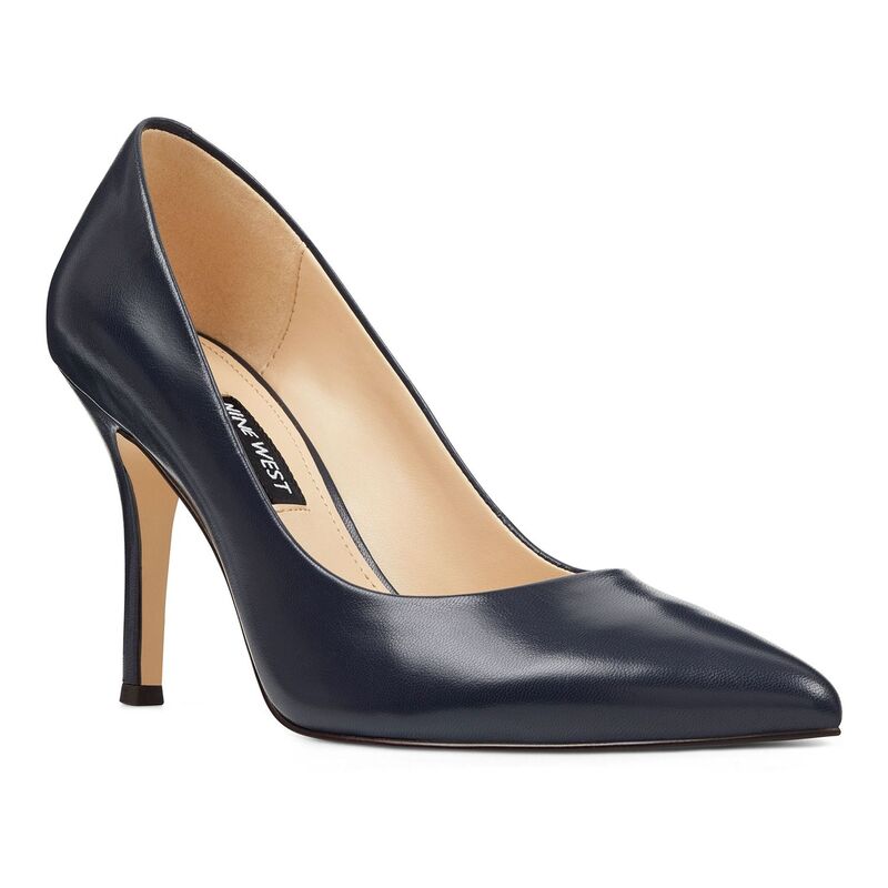 ナインウェスト レディース シューズ パンプス レザー Nine West Flax Women's Leather Pumps Black Leather ブラック