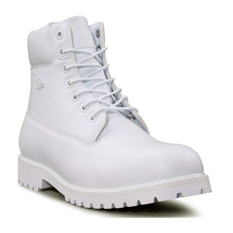 ラグズ メンズ シューズ ブーツ・レインブーツ Lugz Convoy Men\u0027s Hiking Boots White 白いこと