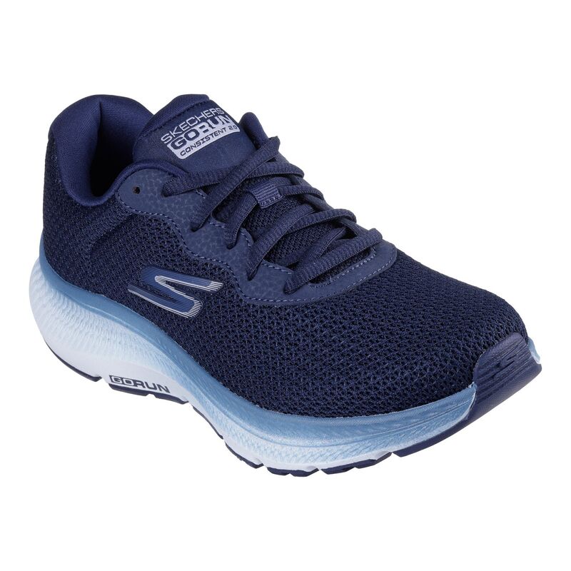 スケッチャーズ レディース シューズ スニーカー Skechers GO RUN Consistent 2.0 Engaged Women's Athletic Shoes Navy Blue ネイビー