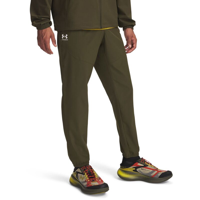 アンダーアーマー メンズ ボトムス カジュアルパンツ ジョガーパンツ Men's Under Armour Vibe Woven Joggers Expedition Green グリーン