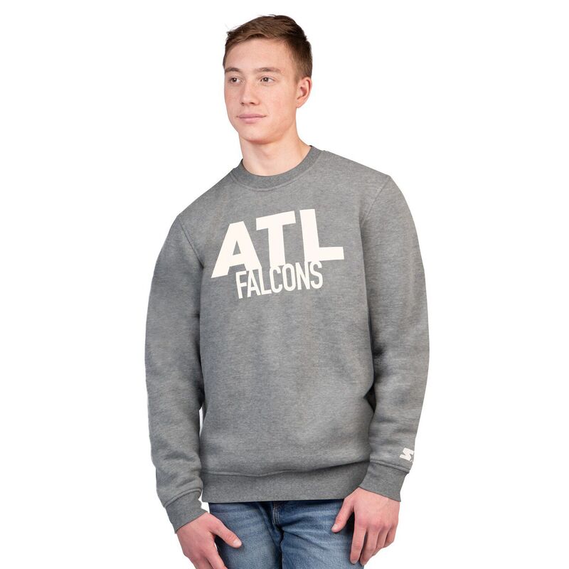 スターター メンズ トップス Tシャツ スウェット Men'starter Charcoal Atlanta Falcons Assist Sweatshirt Fal Charco チャコール