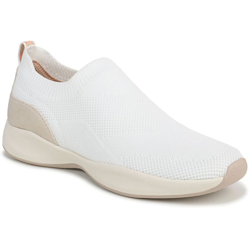 ライフストライド レディース シューズ スニーカー ニット LifeStride Upbeat Women'slip-On Knit Shoes White ホワイト