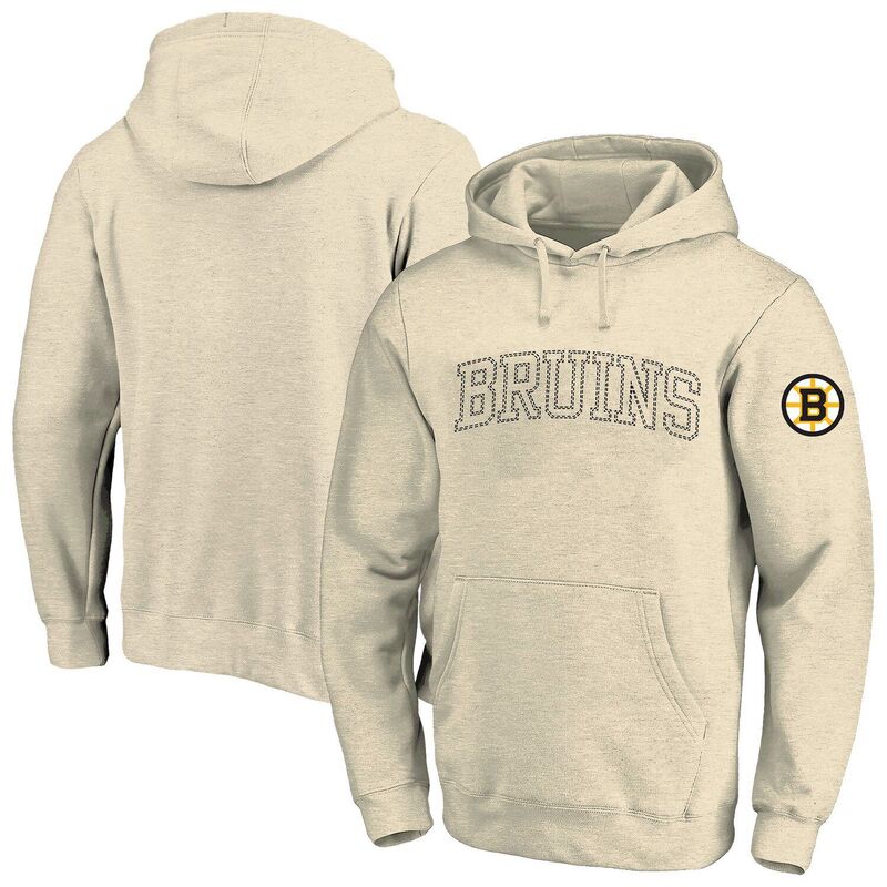 ファナティクス メンズ トップス Tシャツ トール パーカー Men's Fanatics Cream Boston Bruins Big &Tall Stitchoodie Bsbeige ベージュ