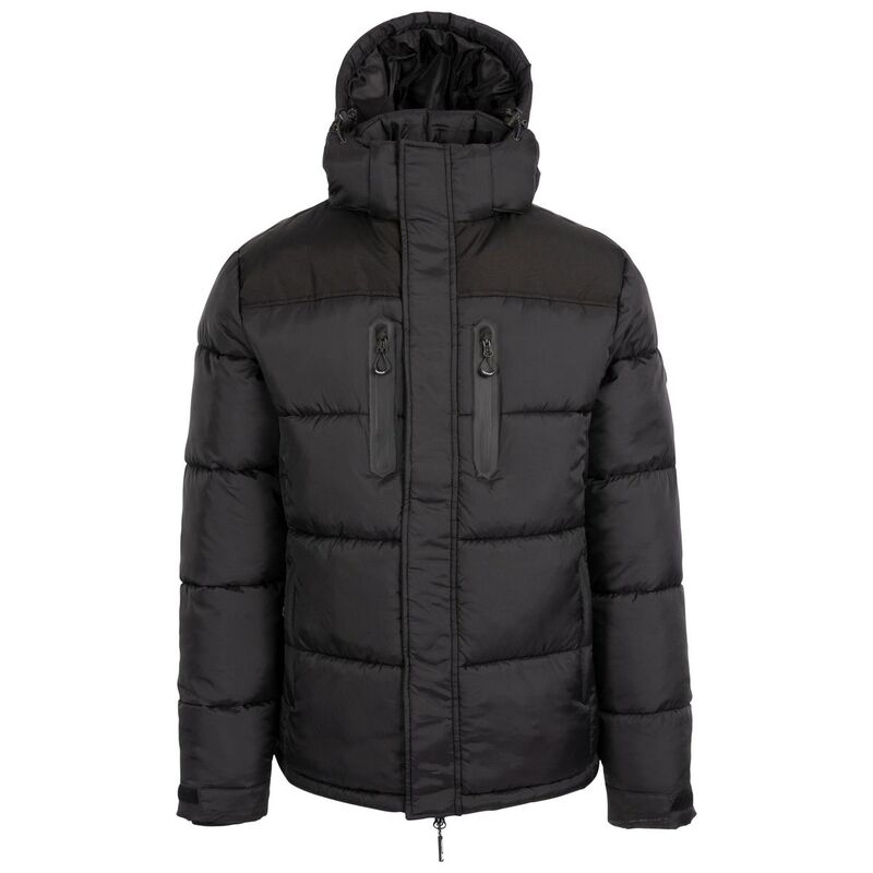 トレスパス メンズ アウター ジャケット・ブルゾン キルティング Trespass Mens Parkstone Quilted Jacket Black ブラック 18,115円