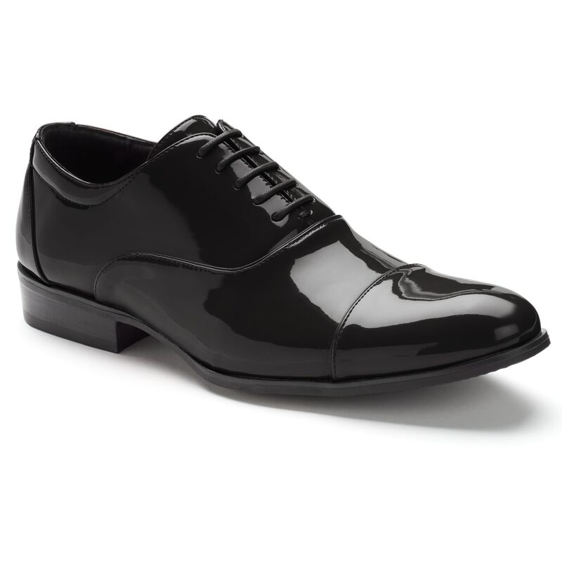 ステイシーアダムス メンズ シューズ オックスフォード Stacy Adams Gala Men's Oxfordresshoes Black Patent ブラック