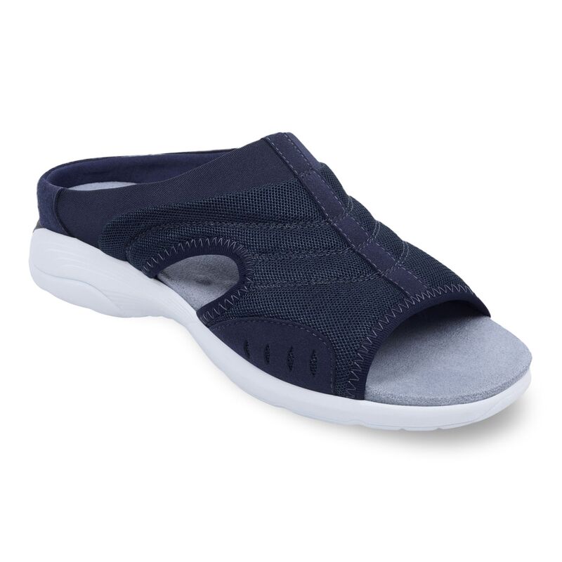 イージースピリット レディース シューズ サンダル Easy Spiritraciee Women'slide Sandals Dress Blue ブルー|ReVida 店
