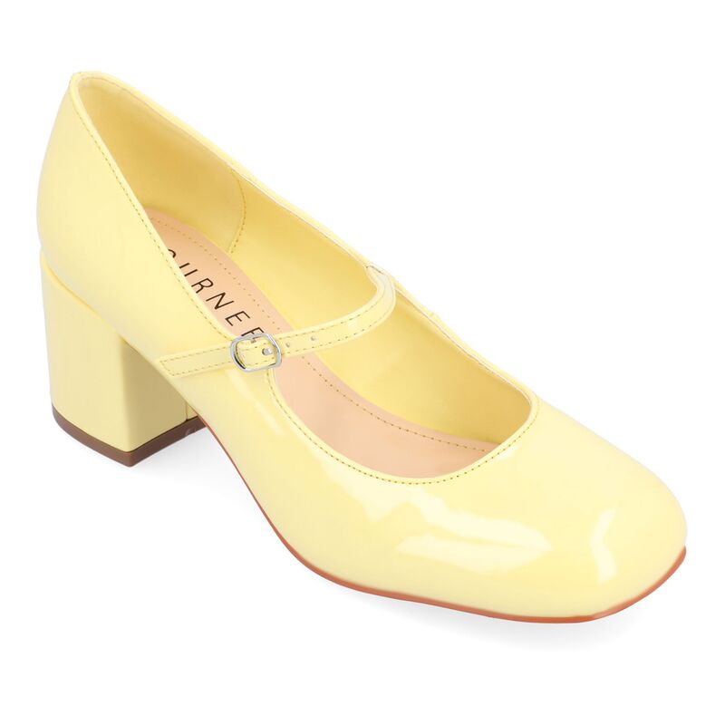ジュルネ コレクション レディース シューズ パンプス ヒール Journee Collection Tru Comfort Foam Okenna Women's Heels Yellow イエロー