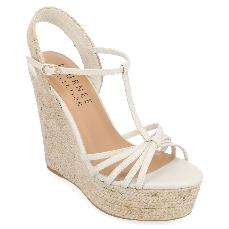 ジュルネ コレクション レディース シューズ サンダル Journee Collection Yara Tru Comfort Foam Women's Wedge Sandalstone ストーン 21,735円