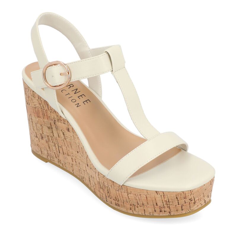 ジュルネ コレクション レディース シューズ サンダル Journee Collection Matildaa Tru Comfort Foam Women's Dressandals Bone