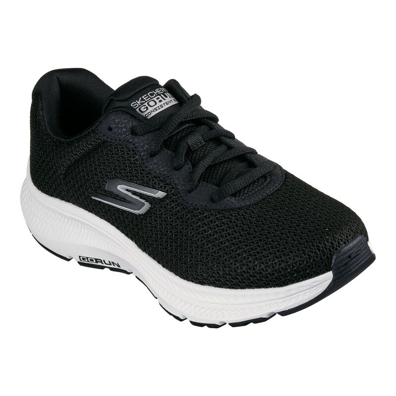 スケッチャーズ レディース シューズ スニーカー Skechers GO RUN Consistent 2.0 Engaged Women's Athletic Shoes Black White ホワイト|ReVida 店