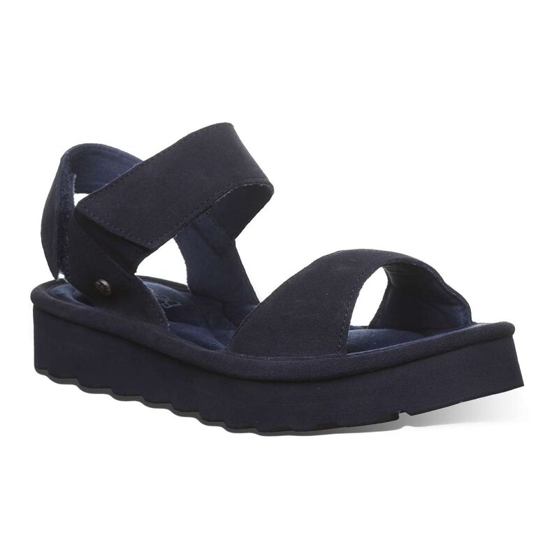 ベアパウ レディース シューズ サンダル プラットフォーム Bearpaw Crest Women'slingback Platform Sandals Cadet