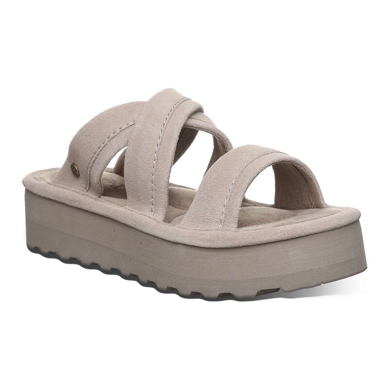 ベアパウ レディース シューズ サンダル プラットフォーム Bearpaw Altitude Women'strappy Platform Sandals Mushroom