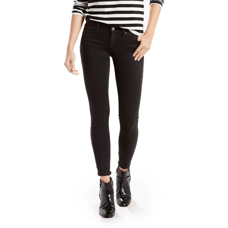 リーバイス レディース ボトムス デニムパンツ ジーンズ Women's Levi's 711 Skinny Jeansoft Black ブラック