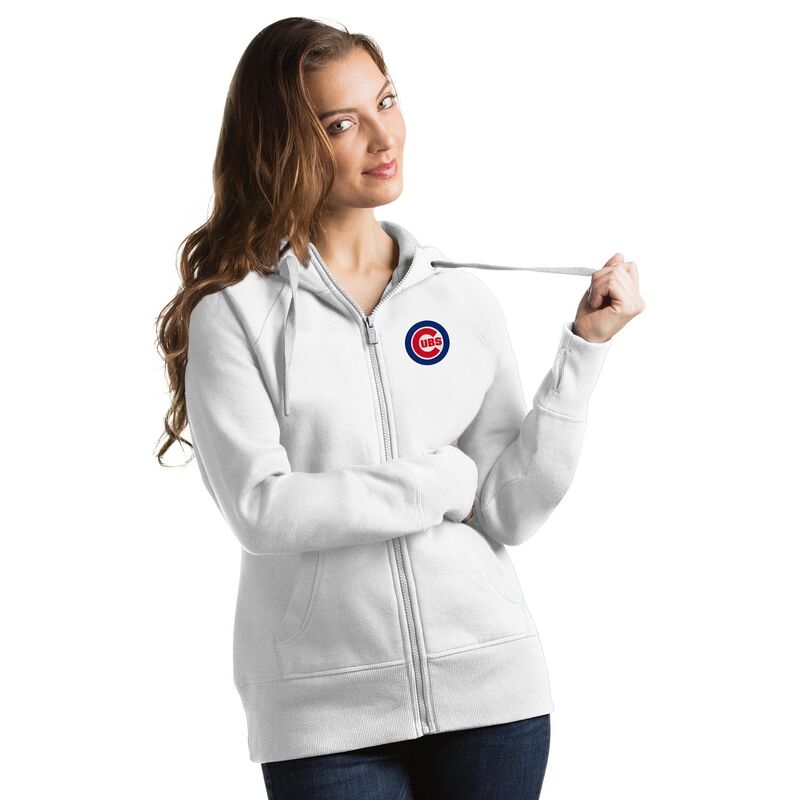 アンブランデッド レディース トップス Tシャツ パーカー Unbranded Women's Antigua Chicago Cubs Victory Hoodie Cub White ホワイト|ReVida 店