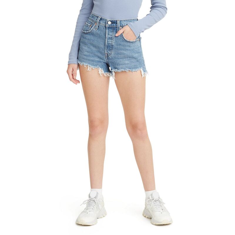 リーバイス レディース ボトムス ハーフパンツ・ショーツ ショートパンツ Women Levi 501 Original Jean Shorts Jazz Solo