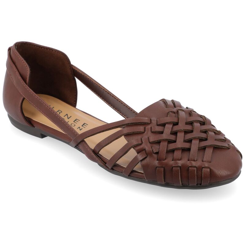 ジャーニー レディース シューズ サンダル Journeekko Women's Flats Brown ブラウン