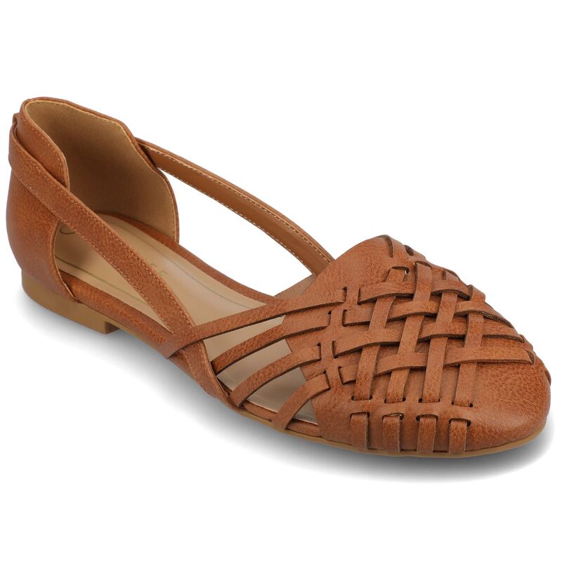 ジャーニー レディース シューズ サンダル Journeekko Women's Flats Cognac|ReVida 店