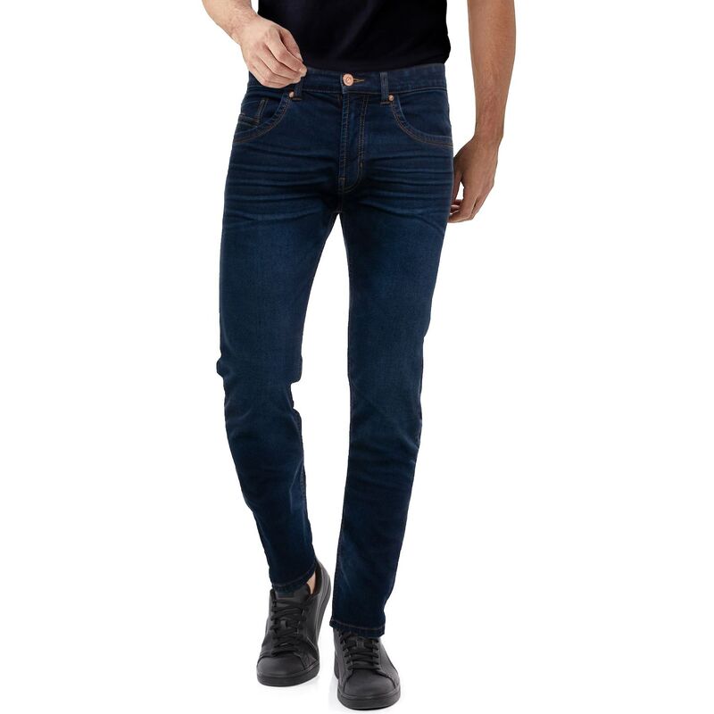 カルチュラ メンズ ボトムス デニムパンツ ジーンズ Men's Cultura Stretch 5-Pocket Skinny Jeans Indigo インディゴ
