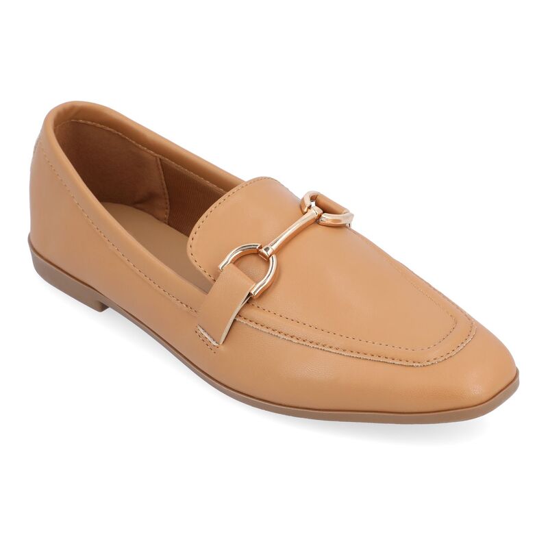 ジャーニー レディース シューズ スリッポン・ローファー Journee Mizza Women's Loafers Tan タン