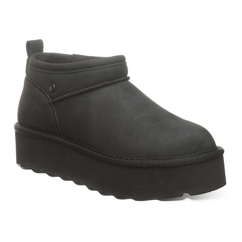 ベアパウ レディース シューズ ブーツ・レインブーツ スエード Bearpaw Retro Super Shorty Women'suede Boots Black ブラック