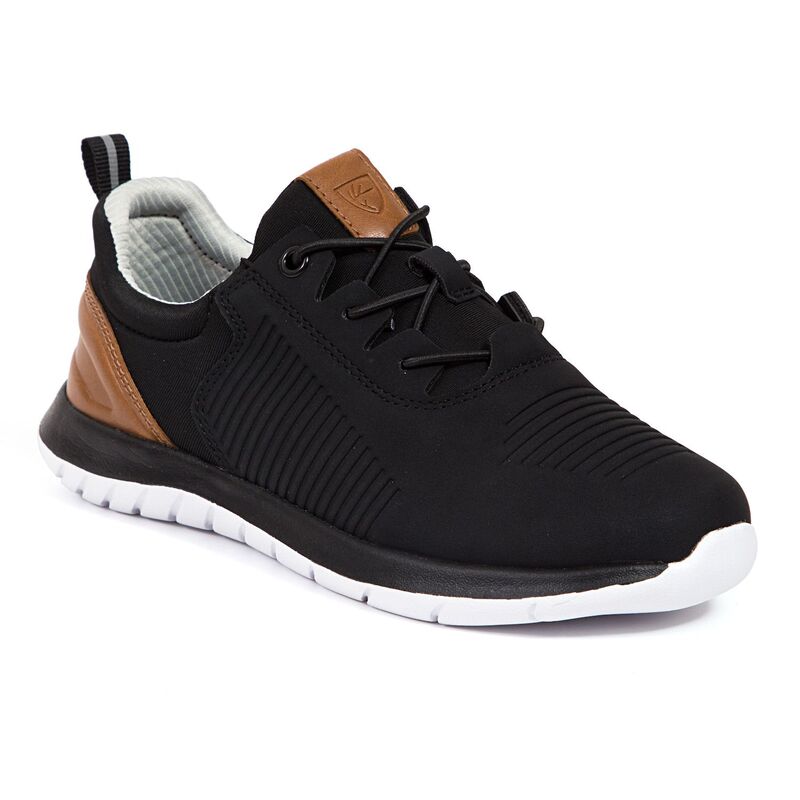 ディアースタッグス レディース シューズ スニーカー スピード競技 Deer Stags Jack Jr Bungee Lace Kids\u0027 Fashion Sneakers Black Brown 黒いこと