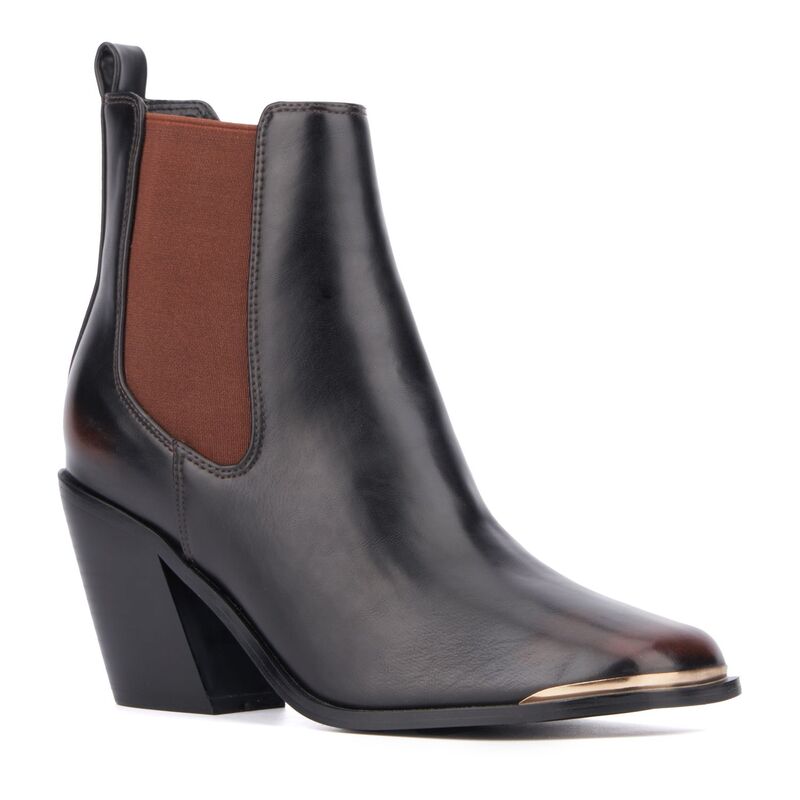 オリビアミラー レディース シューズ ブーツ・レインブーツ アンクル Olivia Miller Trine Women's Ankle Boots Brown ブラウン