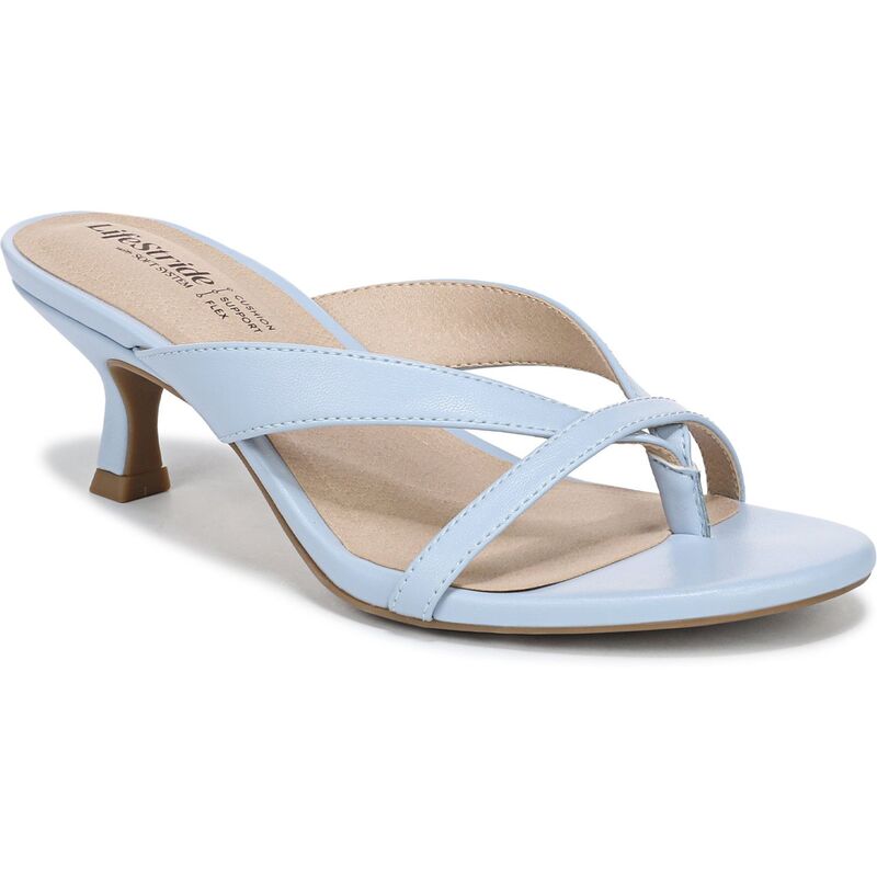ライフストライド レディース シューズ パンプス サンダル LifeStride Navine Womenandals Ice Blue ブルー