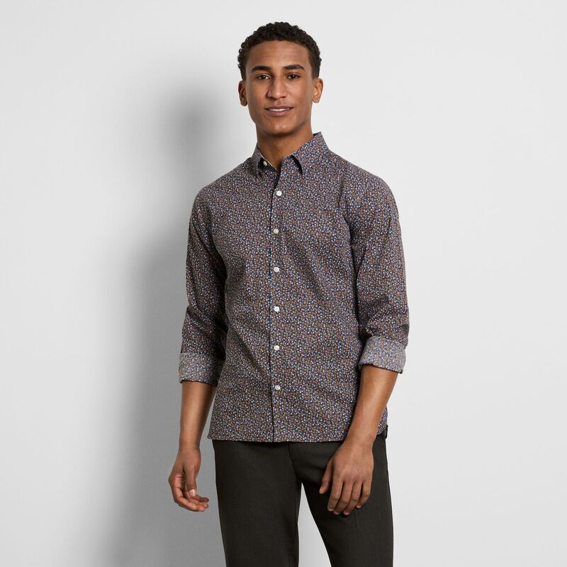ヴァンハウセン メンズ トップス Tシャツ Men's Van Heusen Cronbie Long Sleeve Stainshield Shirt Insignia Blue ブルー｜ReVida 店 12,854円