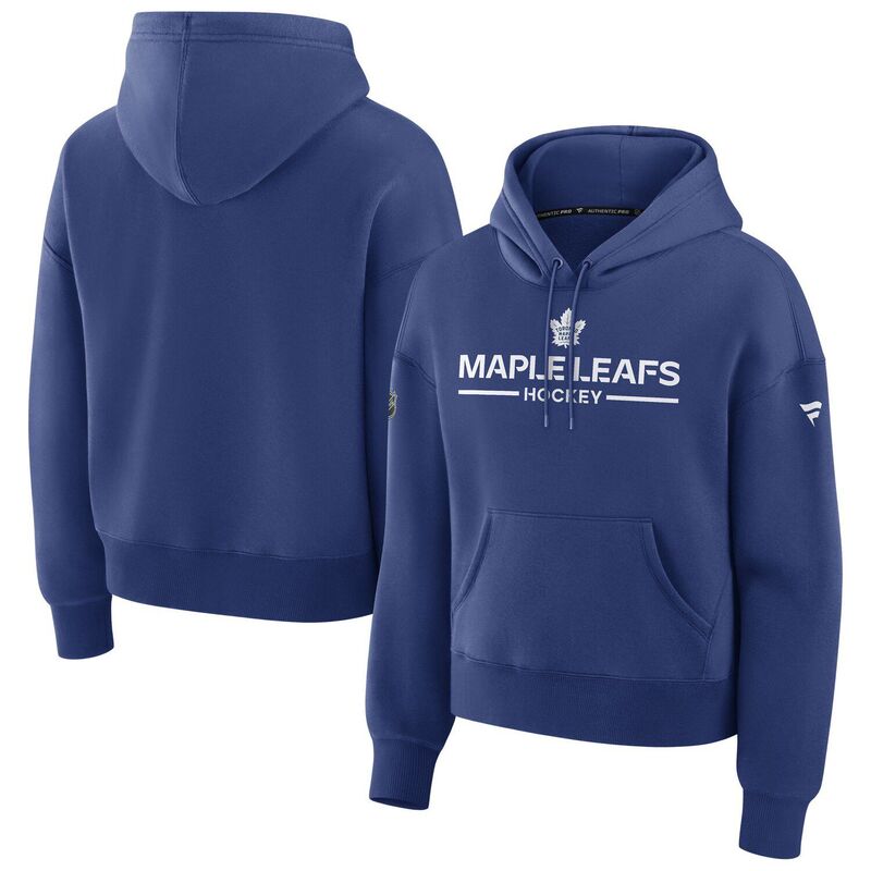 ファナティクス レディース トップス プルオーバー パーカー Women\u0027s Fanatics Blue Toronto Mapleafs Authentic Pro Primary Pullover Hoodie Mpl Blue 青み